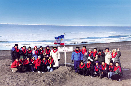 2002.06.17 美國．阿拉斯加．巴羅 世界之頂--冰海
